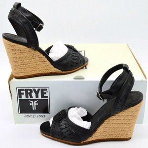 Frye  Leather Wedges Patricia Concho Style   8